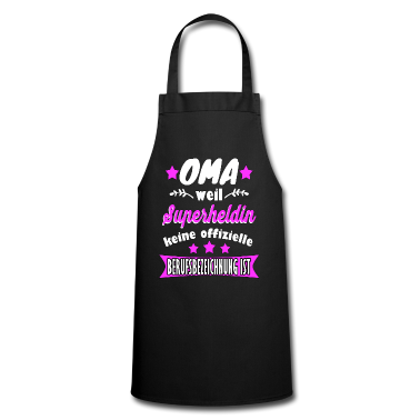 Geschenk Oma Schürze - Oma Großmutter Großeltern Oma Geschenkidee