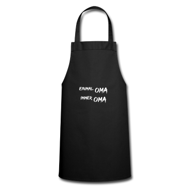Geschenk Oma Schürze - Einmal Oma Immer Oma