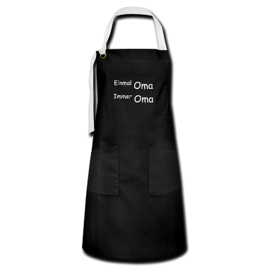 Geschenk Oma Schürze - Einmal Oma Immer Oma