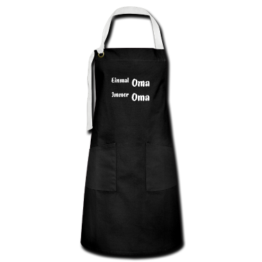 Geschenk Oma Schürze - Einmal Oma Immer Oma