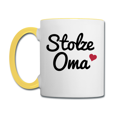 Geschenk Oma Tasse - Stolze Oma