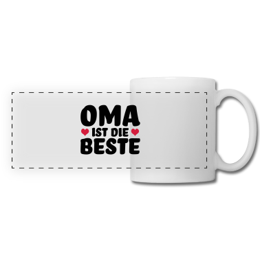 Geschenk Oma Tasse - OMA IST DIE BESTE