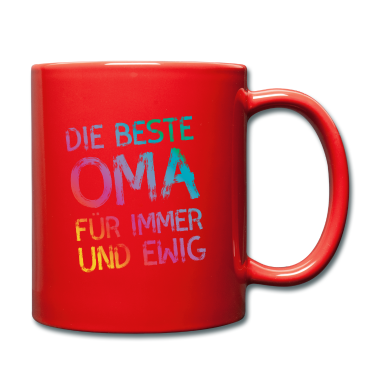Geschenk Oma Tasse - die beste oma