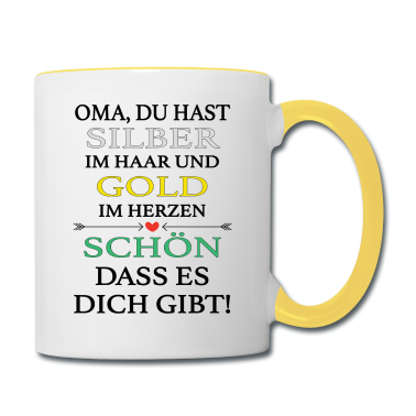 Geschenk Oma Tasse - Oma Geburtstag Geschenk Enkel Kinder Enkelkinder