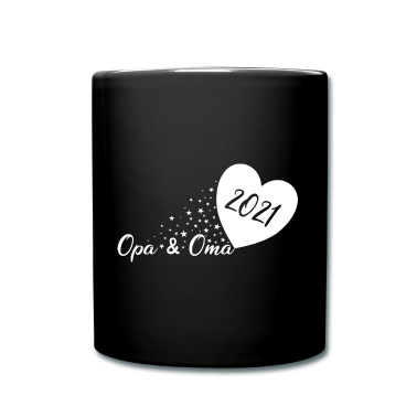 Geschenk Oma Tasse - Opa und Oma 2021 Großeltern Geschenk für Oma Opa