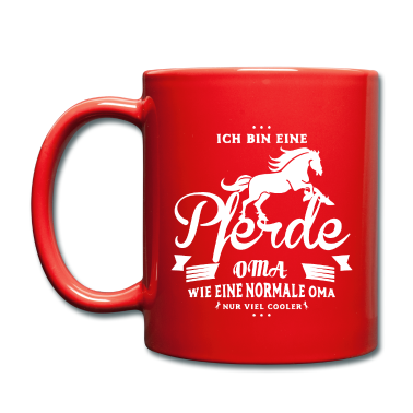 Geschenk Oma Tasse - Pferde Oma