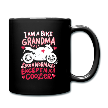 Geschenk Oma Tasse - Ich bin eine Biker Oma - Motorrad Bikerin