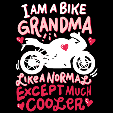 Motiv Ich bin eine Biker Oma - Motorrad Bikerin