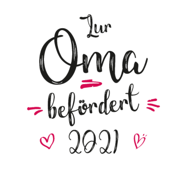 Motiv Oma befördert 2021 Ankündigung du w