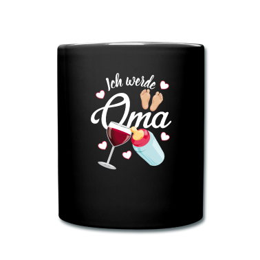 Geschenk Oma Tasse - Werdende Oma Großmutter