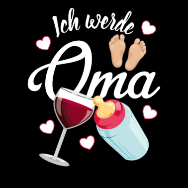 Motiv Werdende Oma Großmutter