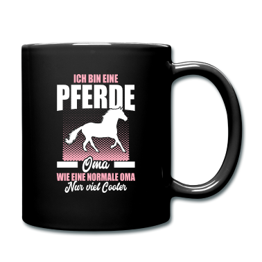 Geschenk Oma Tasse - Reiten Reiterin Oma Pferde Geschenk