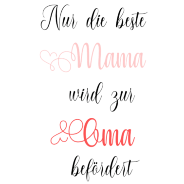 Motiv Die beste Mama