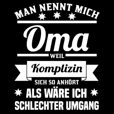 Motiv Enkel Großmutter Geschenk man nennt mich Oma