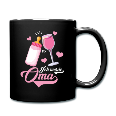 Geschenk Oma Tasse - Ich werde Oma Geschenkidee