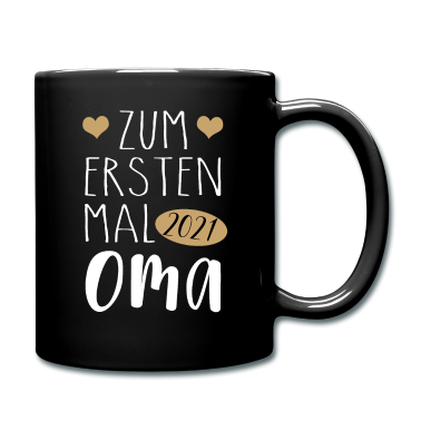 Geschenk Oma Tasse - Erstes Mal Oma 2021