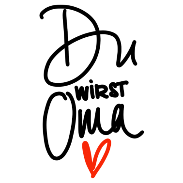 Motiv Du wirst Oma