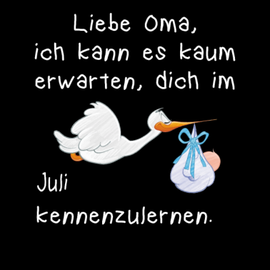 Motiv Baby Juli Oma white