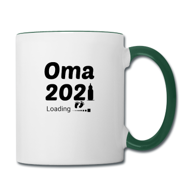 Geschenk Oma Tasse - Oma 2021 Loading Baby