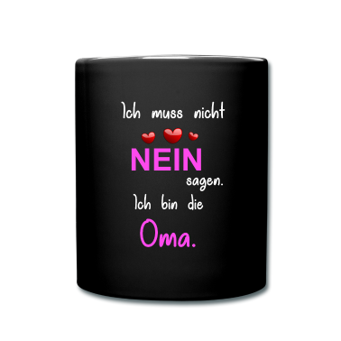 Geschenk Oma Tasse - Oma Spruch Design