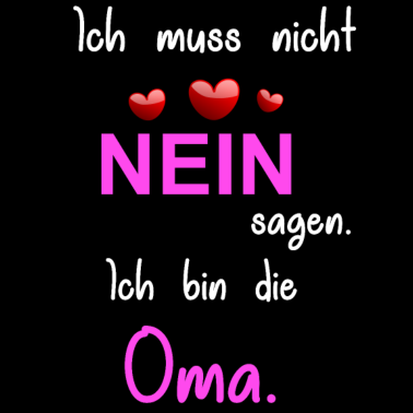 Motiv Oma Spruch Design