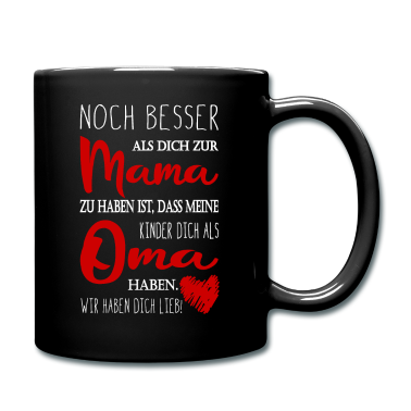 Geschenk Oma Tasse - Werdende Oma Geschenk Zukünftige Großmutter 2021