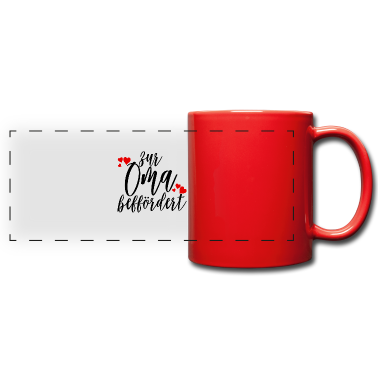 Geschenk Oma Tasse - Zur Oma befördert