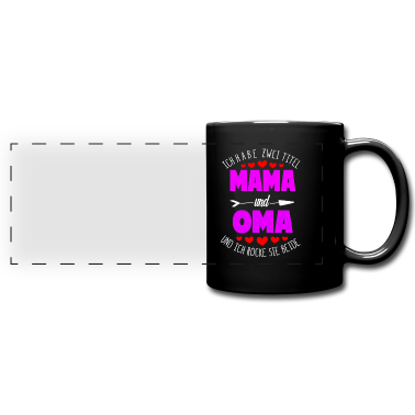 Geschenk Oma Tasse - Mama und Oma
