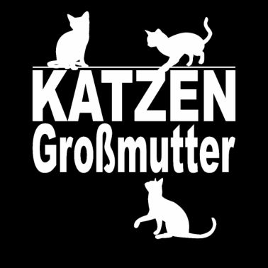 Motiv Katzen Oma Vierbeiner Großmutter Geschenk