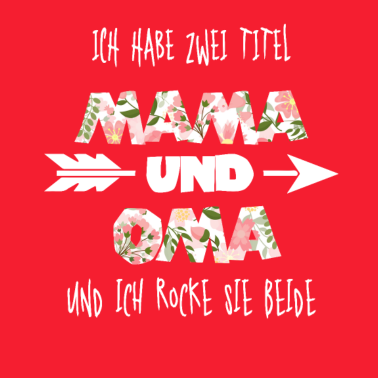 Motiv Mama und Oma