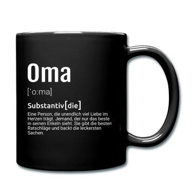 Geschenk Oma Tasse - Oma Definition