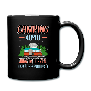 Geschenk Oma Tasse - Lustig Wohnwagen Camper Oma Spruch Geschenk