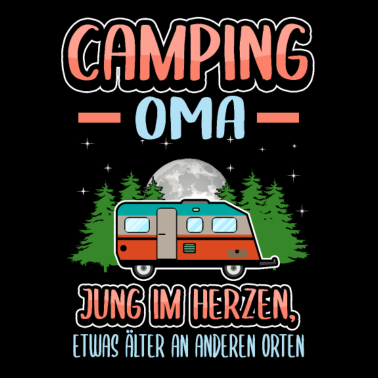 Motiv Lustig Wohnwagen Camper Oma Spruch Geschenk