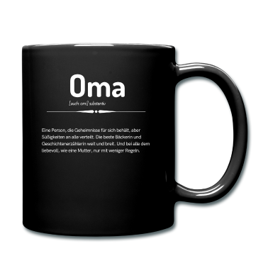 Geschenk Oma Tasse - Oma Definition Geschenk