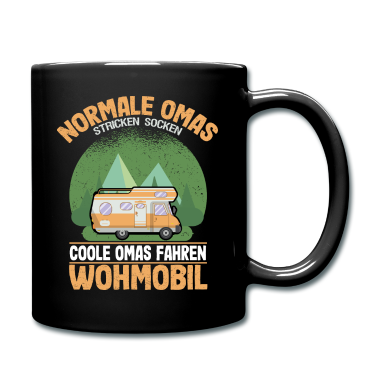 Geschenk Oma Tasse - Oma Großmutter Camping Wohnwagen Reise Spruch
