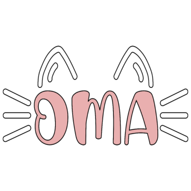 Motiv OMA KATZEN KATZENGESCHENKE KATZE KAETZCHEN OMI