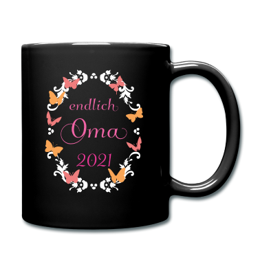 Geschenk Oma Tasse - endlich Oma 2021