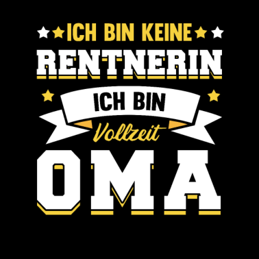 Motiv Rentnerin Design für eine Oma