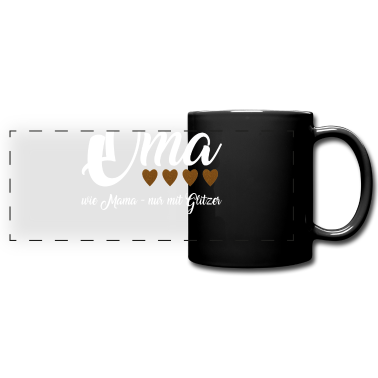 Geschenk Oma Tasse - Oma Glitzer