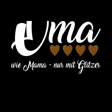 Motiv Oma Glitzer