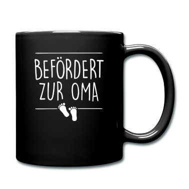 Geschenk Oma Tasse - Oma werden Spruch