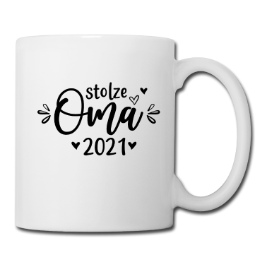 Geschenk Oma Tasse - Stolze Oma 2021