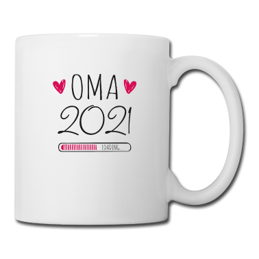 Geschenk Oma Tasse - Werdende Oma 2021 Loading Baby Überraschung