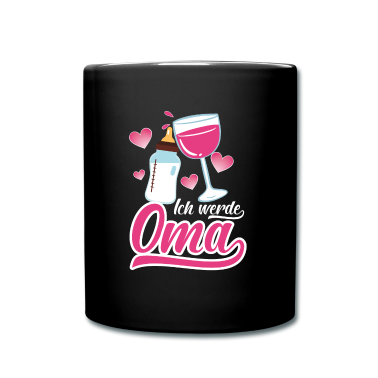 Geschenk Oma Tasse - ich werde oma Geschenk werdende Oma