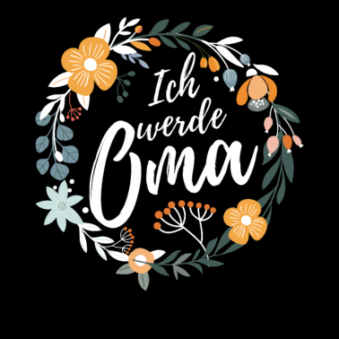 Motiv Du wirst Oma Großmutter Schwangerschaftsverkündung