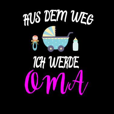 Motiv Ich Werde Oma Enkel Baby Ankündigung Geschenk