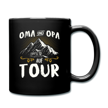 Geschenk Oma Tasse - Oma und Opa auf Tour Camper Camping Wohnmobil