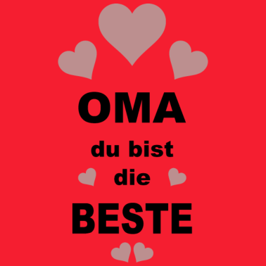 Motiv Oma du bist die beste