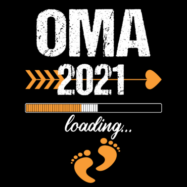 Motiv Oma Loading 2021 Schwanger werdende Großmutter