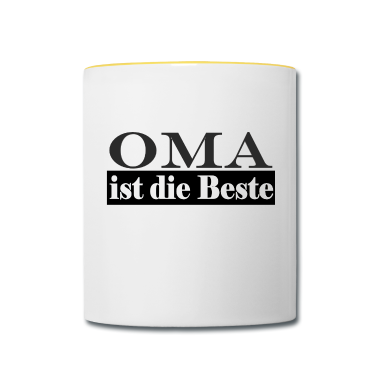 Geschenk Oma Tasse - Oma ist die Beste